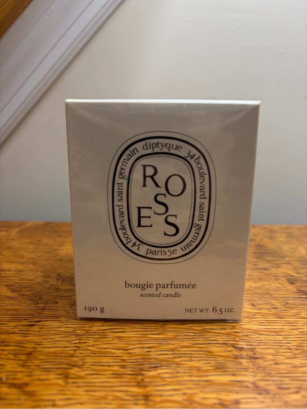 Diptyque Roses Scented Candle 190g / 6.5 oz